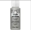 pintura acrilica mate acrylic matte folk art x59ml color 2561 steel gray gris acero 0