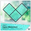 gallery glass stained pintura vitral traslucida folk art 2oz 59ml color 19684 shimmer aqua brillante 1