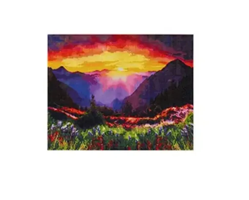 pintura diamantes 5d bastidor 40x50cms motivo amancecer 0
