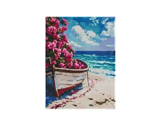 pintura diamantes 5d bastidor 30x40cms motivo playa 0