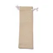 bolsa rustica arpillera yute 19x8cms color madera x20 unidades 1