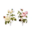 apliques autoadhesivos impermeables pvc motivo flores 4 8cms x50 unidades diferentes 1