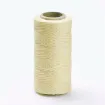 hilo poliester encerado fino 1mm carretel 250mts color trigo 0