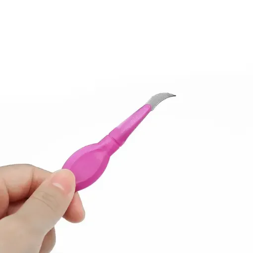 descosedor puntos cutter costura hoja acero para quitar hilos mango plastico protector 0