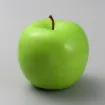 fruta artificial grande manzana verde 8cms por unidad 0