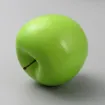 fruta artificial grande manzana verde 8cms por unidad 1
