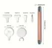 boligrafo para pintura diamantes art gem 5d 135mms 5 punteros lupa varios colores por unidad 1