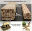 palitos maqueteros varillas para maqueta madera 30cms 8x8mm por unidad 2