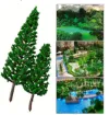 arbol pino 3d mini plastico para maquetas arboles 35 75mms por 10 unidades surtidas 2