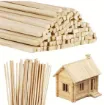 palitos maqueteros varillas para maqueta madera 30cms recta 3x3mm paquete 10 unidades 0