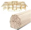 palitos maqueteros varillas para maqueta madera 30cms recta 3x3mm paquete 10 unidades 2