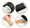 set 3 rodillos goma para grabado serigrafia brayer printing rollers mango madera sello 2