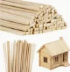 palitos maqueteros varillas para maqueta madera 40cms recto 3x3mm paquete 5 unidades 0
