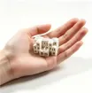 villa europea medida 40x25x25mms 3d resina abs para maquetas modelismocolor blanco 2