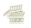 valla mini medida 43x15x21mms 3d resina abs para maquetas modelismo x4 unidades color blanco 0