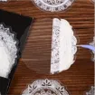 apliques pegatinas adhesivas impermeables para scrapbooking motivos encaje circular 5cms por 30 unidades 2