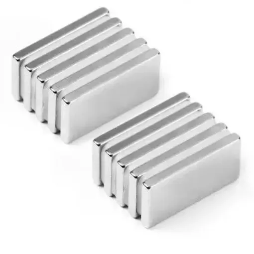 set imanes neodimio rectangulares 24x7x2mms por 2 unidades 0