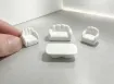 piezas resina abs para maquetas mini set 2 sofa individual 15mm 1 chaise lounge 28mm mesa 30mm 0