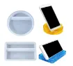molde silicona para resina epoxi set soporte para celular mini 2 modelos 110 130mms 0