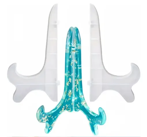 molde silicona para resina epoxi set soporte para exhibicion 130x204x15mms 0