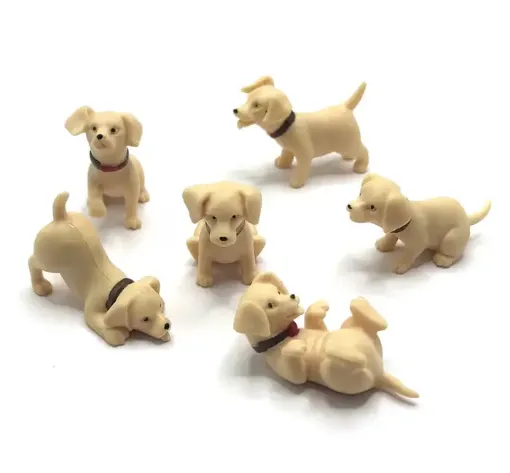 pieza impresion 3d abs modelo perritos 50mms set 4 modelos diferentes 0