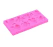 molde silicona para resina epoxi porcelana masas reposteria modelo abejitas 30mms x8 modelos 118x58m 1