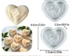 molde silicona para velas resina epoxi modelo corazon manos tomadas 66x75x23mms 0