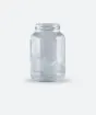 frasco vidrio conserva to70 810ml medida 6 5x15 5cms boca 6 5cms con tapa 0