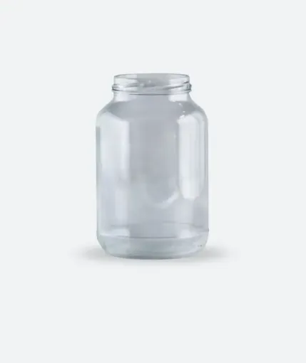 frasco vidrio conserva to70 810ml medida 6 5x15 5cms boca 6 5cms con tapa 0