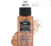 pintura acrilica purpurina brillo holografico glitter glitz folk art 2oz 59ml color 7364 copper 0