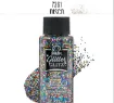 pintura acrilica purpurina brillo holografico glitter glitz folk art 2oz 59ml color 7374 carnival 0