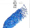 pintura acrilica purpurina brillo holografico glitter glitz folk art 2oz 59ml color 7368 blue azul 1