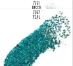 pintura acrilica purpurina brillo holografico glitter glitz folk art 2oz 59ml color 7367 teal turqu 1