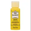 pintura acrilica brillante acrylic paint glossy folk art 2oz 59ml color sunlight amarillo sol 0