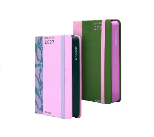agenda 2027 mooving 15x10cms 384 paginas modelo dreamer diaria cosida 0