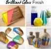 pintura acrilica brillante acrylic paint glossy folk art 2oz 59ml variedad colores 1