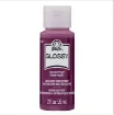 pintura acrilica brillante acrylic paint glossy folk art 2oz 59ml color 11830 deep plum ciruela profund 0