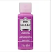 pintura acrilica brillante acrylic paint glossy folk art 2oz 59ml color 11829 bold orchid orquidea 0