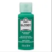 pintura acrilica brillante acrylic paint glossy folk art 2oz 59ml color 11824 laguna green verde lago 0