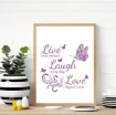 stencil plantilla reutilizable 15x15cms modelo vive rie ama 2