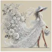 set pintura diamantes art gem 5d lamina 25x25cms motivo dama elegante cristal ak093 0