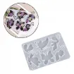 molde silicona para resina epoxi modelo colgantes dijes forma mariposas x6 modelos 166x118x6mms 0