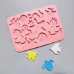 molde silicona calidad alimenticia para resina epoxi modelo animales marinos x13 201x208x7mm 1