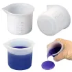 taza jarra medidora silicona para resina epoxi x50ml medida 48x68x53mm 0