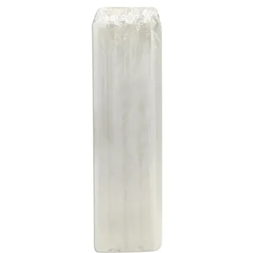 velas blancas medida 5 5x20cms set 8 unidades color blanco 0