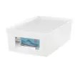 caja multiuso plastico transparente tapa para zapatos modelo modelo g medida 240x360x115mms 0