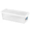 caja multiuso plastico transparente tapa para zapatos modelo modelo p medida 134x355x105mms 0