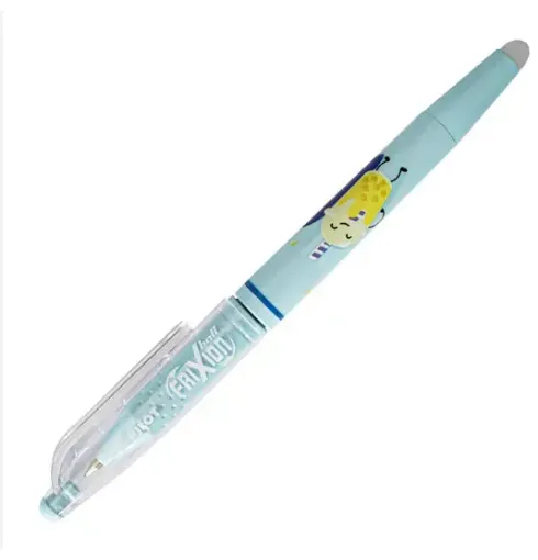 boligrafo pilot frixion ball grip goma punta 0 7mms color azul bubble tea 0