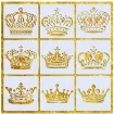 stencil plantilla reutilizable 13x13cms modelo corona 9 motivos diferentes eleccion por unidad 0