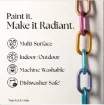 pintura acrilica metalizada brillante radiant metallic acrylic folk art set 8 colores x2oz 59ml 2
